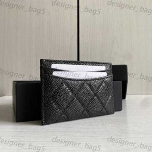 Designer plånbokskorthållare lyxiga män handväska kaviar kohud kortväska äkta läder kvinnor blixtlås byte kortväska lös plånbok klaff liten plånbok