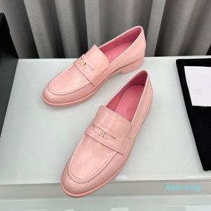 2024 Shoe Moccasins Espadrilles Pink Slides Platform Heels Leisure Shoe
