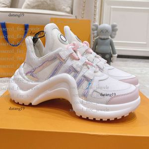 Louiseviution Shoe Designer Shoes Girl Gui Liv Bowed Thick Sole Lvse Shoe Height Versatile Trendy Loose Shoes Cake Bottom Lace Casual Sports Shoes Luis Viton Shoe 401