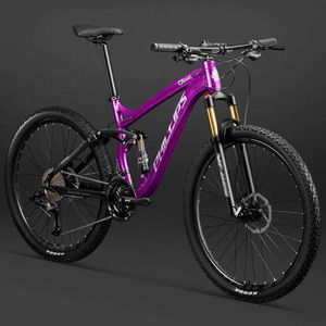 Bikes 24/26/27.5-inch downhill DH bike soft tail mountain bike double suspension mountain bike off-road MTB bike Q240523