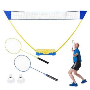 Badminton Sets Racquet set for backyard portable racket net outdoor racket set for beach garden gym backyard S52401