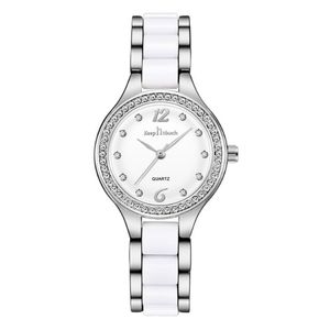 Newest Arrival Ceramic Quartz Movement Womens Watch Diamond Ladies Watches Life Waterproof Excellent Wristwatches 187V