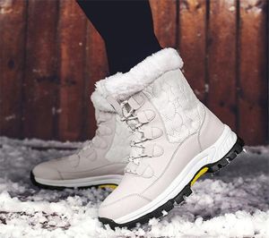 Women Winter Boots Women Snow Boots Warm Winter Shoes Non-slip Lace Up Snow Boots For -40 Degrees 2009166246409