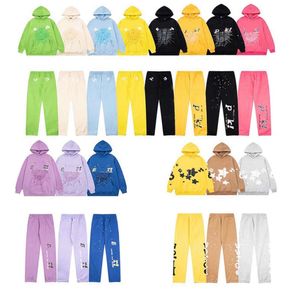 Designer Hoodie Bubble Letter Terry Fabric 555555 Mens Women Spring Autumn Hoody Graphic And Pant Street Fashion Hoodie Hip Hop Tracksuit S--XL Fashionable Clothes