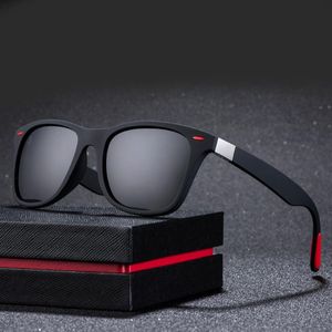 Солнцезащитные очки классический стиль поляризованный мужчина Женские бренд дизайн бренд спортивный вождение квадрат соль очки yewearsunglasses 2348