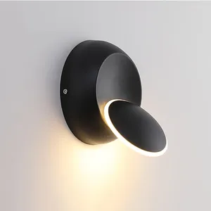 Wandlampe 360 Grad Rotate Light Beam Verstellbare LED -Leuchten beiseite Corridor Wohnzimmer Nacht