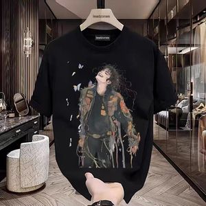 Fashion Männer Polo -Hemd Kurzärärmische atmungsaktive Top Tees Buchstaben Muster Print Mens Polos Shirts Hip Hop Casual Business Sports Sommer Polo T -Shirts