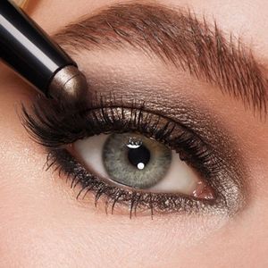 Waterproof Glitter Brown Eyeshadow Pen Lasting Shimmer Matte Lying Silkworm Pencil Highlighter Stick Eyes Makeup Tools 240523