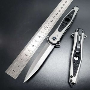 Self Outdoors Defense Folding Knife Men Camping Survival High Hardness Military Tactical Pocket Knives for Hunting & FishingF2405