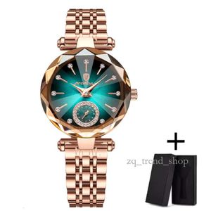 POED AGAR designer womenwatch Charm Watch for Women Luxury Design Rose Gold Steel Quartz Wristwatches Waterproof Fashion Swiss Brand Ladies Watches 789
