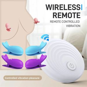 Mini clip per capezzoli wireless mini uova vibrazione femmina ricarica femmina massaggio sex toy 240522