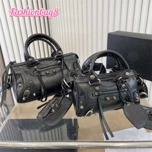 Najwyższej jakości torby motocyklowe luksusowe designerskie torby na ramię unisex torebki moda portfel lustro crossbody vintage torebka oryginalna skórzana skórka TOSES PAKA