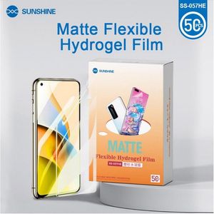 SUNSHINE SS-057HE 057HB 057H 057A Matte Surface Flexible Hydrogel Protective Film Membrane for SS-890 Cutting Machine Y22 Ultra Mobile Phone Screen Protector