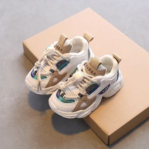 Höst spädbarn baby mjuk botten småbarn skor baby pojkar flickor sportskor bekväm sneakers storlek 15-25 240524