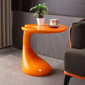 Living Room Furniture Small Round Coffee Tables Simple Home Desktop Computer Tulip Table Bedside Cupboard Modern Dining Table