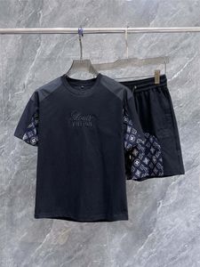 Męskie dresy t-koszuli szorty dwuczęściowe Swetatera mody męskie damskie tshirts dreski jogger set set Summer High Quality Thirt Designers Suits Sportswear #x1