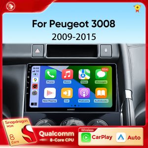 CAR DVD Radio Multimedia dla Peugeot 3008 208 2009-2015 Nawigacja GPS bezprzewodowa Carplay Android Auto stereo nr 2din