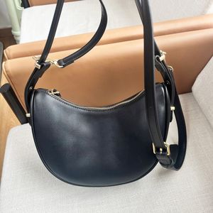 Tasarımcı Çantalar Hobo Çanta Kadın Çanta Yüksek Kaliteli Omuz Omuz Moda Crossbody Aksiller Under Koltuk Siyah Beyaz Kahverengi Üç Renk Çantaları