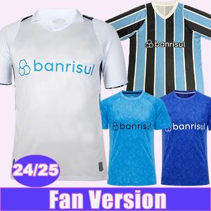 2024 25 Gremio Diego Costa Mens Maglie da calcio Pepe Soteldo Geromel Kannemann Villasanti Reinaldo Home Away Allenamento indossare camicie da calcio