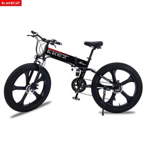 Bicicletas de bicicleta elétrica 1000W Electric 48V Mountain Snow 26 x 4,0 Fat Tire Dobing Q240523