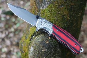 Высококачественный M7748 Assister Flipper складной нож 440C Titanium Covert Blade Wood со стальной ручкой на открытом воздухе.