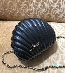 Cammeo shell borse da sera con spalla acrilica custodia classica modello da donna sacca da donna