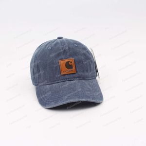 Vintage denim Brev monterade baseballmössor för män och kvinnor Summer Designer Patchwork Streetwear Cowboy Hat Casual Sport Ball Cap High Quality Gifts