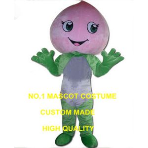 Mascot Costume Fabryka Hurtowa Nowa gorąca niestandardowa kreskówka Świeże brzoskwiniowe owoce motyw anime kostium karnawałowy 2878 kostiumy maskotki
