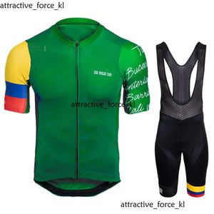 Go Rigo Go Colombia Men Cycling Designer Jerseyチームバイクシャツ夏の半袖衣料サイクルショーツセットCICLISMO MAILLOT 869