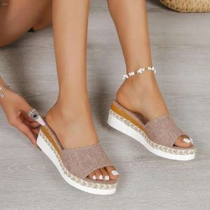 Color Fashion Solid Ladies Heshatastry Sandals Комфортно плоскую плоскую дно повседневное женское леопард 3 ремешок для 851