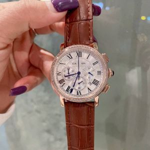 Klassisk modediamant Dial Designer Watch Gift Luxury Lady Vintage Quartz Movement Roman Markers Watch Luxury Watches Women's Watch Watchs