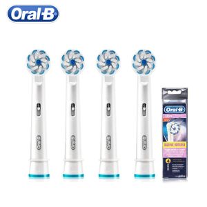 Oral B EB60 Electric Tooth Brush Replacement Heads Mjuka Superfine Bristles Känslig gummi Care Deep Clean Borttagning för vuxna för vuxna