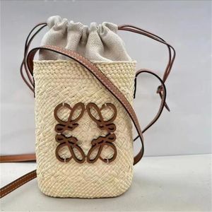Fashion Luxury Evening Bag Designer Women Handbag Hand-Embroidered Straw Bag Beach Bag Large Capacity Totes Shopping Bag Shoulder Bags Purse