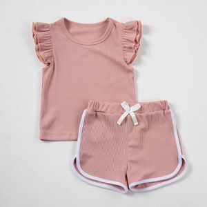 Clothing Sets Family Matching Outfits Homepage Outdoor Summer Short sleeved T-shirt Set Two piece Cute Baby Set Comfortable Leisure Breathable Set WX5.23