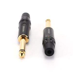 AVSSZ 6.35/6.5 TS MONO TRS STEREO 2/3 PORE Svetsplugggitarr Kabel Musikinstrument Audio Microphone Cable Professional Plug