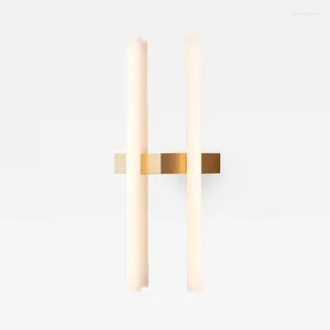 Wall Lamp Light Luxury Post-modern Living Room Background Simple Geometry Villa El Creative Model LED