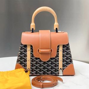 Luxurys Designer Embreagem Saigon Bolsa de Tote de Viagem Feminina de Top Mulher com Caixa de Couro Top Top Handal