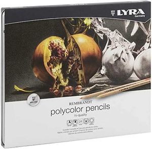 Crayon Pencils Lyra Rembrandt Professional Color Pencil 24/36/72 vibrationsmät färgpennor som är lämpliga för konstnärer för att rita skisser WX5.23