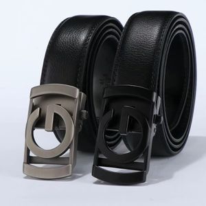 Fashion Belts Casual for Men Automático Celrão de fivela masculina Cintos de castidade Top moda Moda Mens Curto de couro por atacado Frete grátis 227f