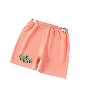 Shorts 2024 Summer Boys Shorts Bear Grid Printed Cotton Preschool Baby Girls Shorts Fashion Newborn Bloomer Baby Boys Shorts Y240524