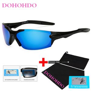 Dohohdo Sport Polarized Sunglasses Polaroid Sun Glasses Mirror WindProof Goggles UV400サングラス