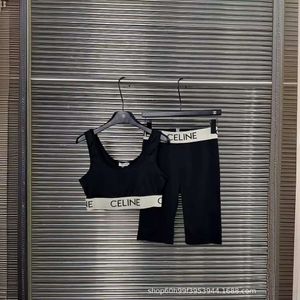 Women's Suits & Blazers Ce24 Summer Simple Versatile Ribbon Fitness Elastic Yoga Set