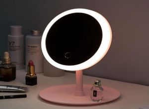 Makeup Backlit Mirror Light With Natural White LED Vanity Mirror DetachableStorage Base 3 Modes To espelho lustro LD CX2006306567746