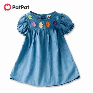 Girl's Dresses Clothing Sets A cute embroidered floral dress for babies/toddlers soft and comfortable perfect for outdoor and daily wear with a basic style WX5.23