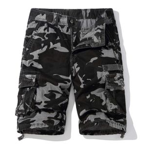 2024 Summer New Barge Quarter Shorts Trendy Camo Multi Pocket Middle Pants Men M524 60