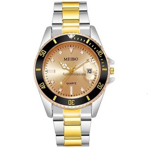 2024 Business Mens Brand Watch minimalistiska och fashionabla stålband Kalenderkvartet Watch Mens Watch