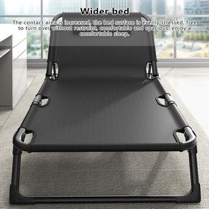 Camp Furniture Folding Bed UltraLight Outdoor Portable Camping Reclining Chair Self Driving Trip Household Multifunctional Ebpmp