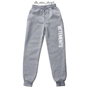 Vetements Pants Męskie spodnie dresowe Vetements Drukuj Joggers Salon Spodnie Pockets Outdoor Wędrówki biegowe