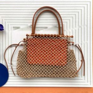 10A Aligre Totes Summer Beach Bag designer vävd semesterväska lyxiga kvinnor shoppingväskor högsta kvalitet axelväska tote ensidig mode riktig rese handväska