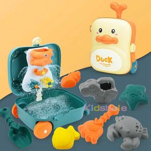 Kum Oyun Su Eğlencesi Kum Oyun Su Eğlencesi Çocuk Plajı Oyuncaklar Bebek Plaj Oyun Oyuncakları Sandbox Kiti Yaz Oyuncak Plaj Aksesuarları Plaj Su Oyunu Araçları Bebek Duş Oyuncakları WX5.22